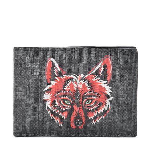 gucci fox wallet|gucci wallet price.